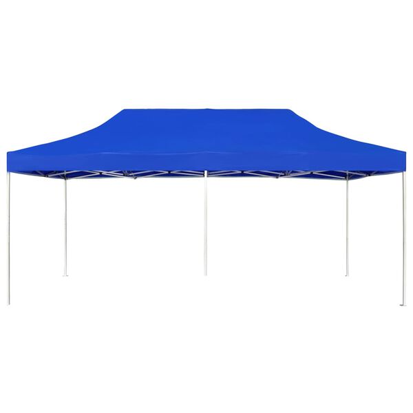 vidaXL Profi-Partyzelt Faltbar Aluminium 6x3 m Blau