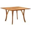 vidaXL Gartentisch 120x120x75 cm Akazie Massivholz