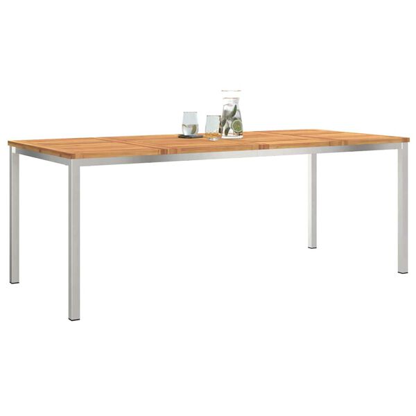 vidaXL Esstisch Braun 200 x 90 x 75 cm Massivholz Akazie