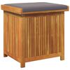 vidaXL Outdoor-Kissenbox 60x50x61 cm Massivholz Akazie
