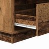 vidaXL Nachttisch Altholz 71 x 34,5 x 75 cm Holzwerkstoff