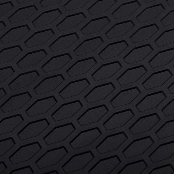 vidaXL Autofu&szlig;matte Schwarz Geeignet f&uuml;r VW T5 2010-2015 Gummi