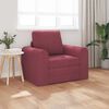 vidaXL Schlafsofa Weinrot 98 x 71 x 83 cm Stoff