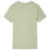 Kinder-Kurzarmshirt Hellkhaki 116