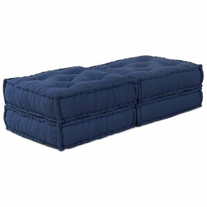 vidaXL Modulare Sofagarnitur 2 stk. Stoff Indigo 140 x 70 x 36 cm