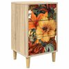 vidaXL Nachttisch GENNEP Sonoma-Eiche 36 x 33 x 60 cm Holzwerkstoff