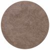 vidaXL Anti-Rutsch Shaggy Teppich Braun 160 x 160 cm PP