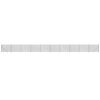 vidaXL Maschendrahtzaun mit Bodenflansch Anthrazit 1,6x25 m
