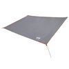 vidaXL Wasserfeste Plane Personen 240 x 350 cm Grau und Orange