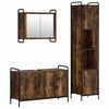 vidaXL Badezimmerschrank-Set 3 stk. R&auml;uchereiche 40 x 36 x 181 cm