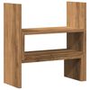 vidaXL Schreibtisch-Organizer Verstellbar Artisan-Eiche 40x17x41 cm