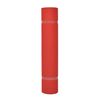 vidaXL Teppich Uni Rot 1 x 24 m Stoff