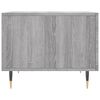 vidaXL Couchtische 2 Stk. Grau Sonoma 50x50x40 cm Holzwerkstoff