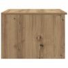 vidaXL Couchtisch Artisan-Eiche 50x50x36 cm Holzwerkstoff