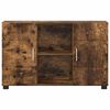 vidaXL Sideboard Ger&auml;ucherte Eiche 88,5 x 30,5 x 55,5 cm Holzwerkstoff