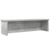 vidaXL K&uuml;chenregal Stapelbar Betongrau 50x15x16 cm Holzwerkstoff