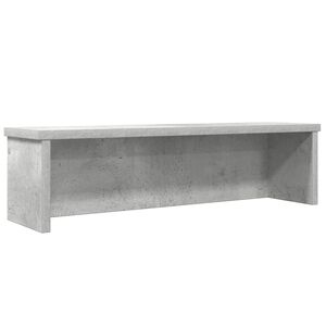 vidaXL K&uuml;chenregal Stapelbar Betongrau 50x15x16 cm Holzwerkstoff