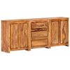 vidaXL Sideboard mit 3 Schubladen und 4 T&uuml;ren Massivholz