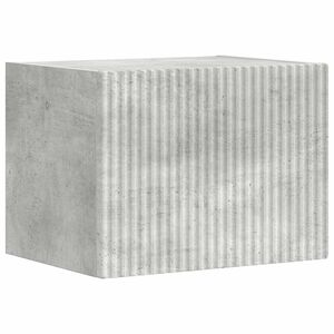 vidaXL TV-Wandschrank 39 x 31 x 29,5 cm Betongrau Holzwerkstoff