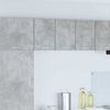 vidaXL H&auml;ngeschrank Betongrau und Wei&szlig; 30 x 31 x 40 cm Holzwerkstoff