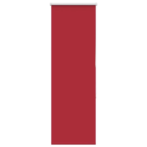 vidaXL Verdunkelungsrollo Rot 50x150 cm Stoffbreite 45,7 cm Polyester