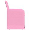 vidaXL Esszimmerst&uuml;hle 2 pcs Rosa 57 x 67 x 95 cm Stoff