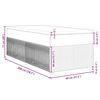 vidaXL Boxspringbett mit Matratze Rosa 80x200 cm Samt