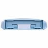vidaXL Toilettensitz mit Absenkautomatik Blau Oval
