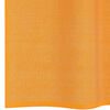 vidaXL Voile Vorh&auml;nge mit &Ouml;sen 2 Stk. Orange 140x140 cm
