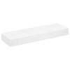 vidaXL Wandregal mit Schublade MDF Wei&szlig;