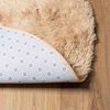 vidaXL Teppich Shaggy Hochflor NAVARRA Beige 160x160 cm Polyester