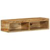 vidaXL TV-Wandschrank 80x30x19 cm Raues Mangoholz