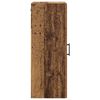 vidaXL Wandschrank Altholz 34,5 x 34 x 90 cm Holzwerkstoff