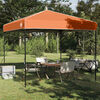 vidaXL Pavillon-Zelt Orange 243 x 243 x 251 cm Stoff