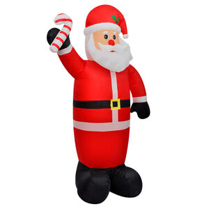 vidaXL Weihnachtsmann aufblasbar 120 cm