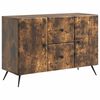 vidaXL Sideboard Ger&auml;ucherte Eiche 89 x 34,5 x 60 cm Holzwerkstoff