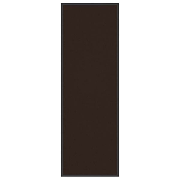 vidaXL Fußmatte Braun 60x180 cm