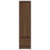 vidaXL Highboard Braun Eichen-Optik 29,5x34x119,5 cm Holzwerkstoff