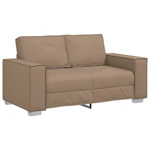 vidaXL Sofa Cappuccino 160 x 78 x 84 cm Stoff
