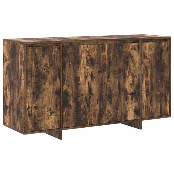 vidaXL Sideboard Ger&auml;ucherte Eiche 135 x 41 x 75 cm Holzwerkstoff