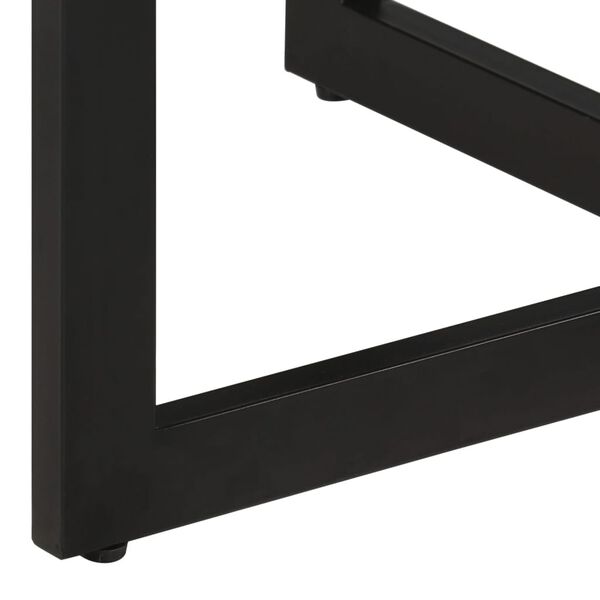 vidaXL Esstisch 110x75 cm Massivholz Mango