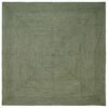 vidaXL Bereichsteppiche Quadratisch Olive Gr&uuml;n 200 x 200 cm Jute