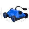 vidaXL Poolreinigung Blau 48 x 46 x 31.5 cm Kunststoff