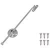 vidaXL Zugstangen-Scharnier 439 pcs Silber Eisen