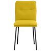 vidaXL Esszimmerstühle 2 Stk. Gelb Samt