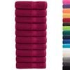 vidaXL Premium Handtücher SOLUND 10 Stk. Bordeaux 50x100 cm 600 g/m²