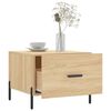 vidaXL Couchtische 2 Stk. Sonoma-Eiche 50x50x40 cm Holzwerkstoff