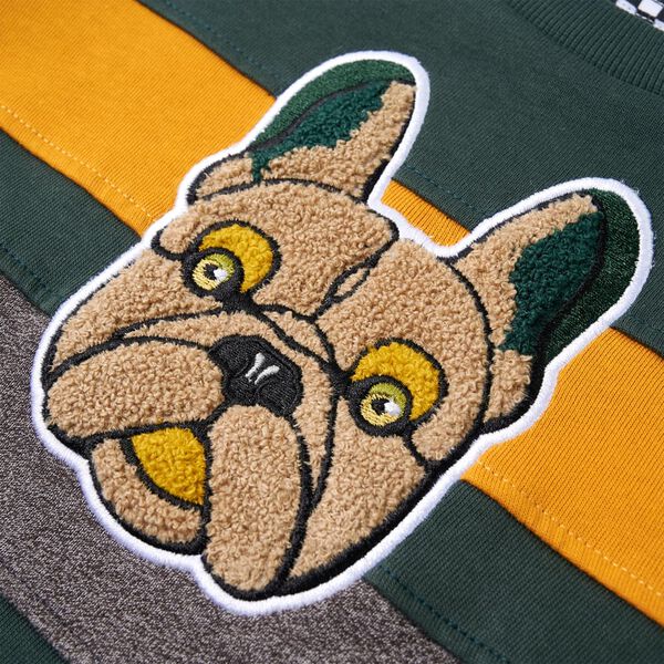 Kinder-Sweatshirt Dunkelgr&uuml;n 104