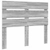 vidaXL Bettrahmen Graues Sonoma 120 x 190 cm Holzwerkstoff
