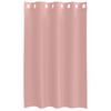 vidaXL Voile Vorhänge mit Ösen 2 Stk. Rosa 140x175 cm